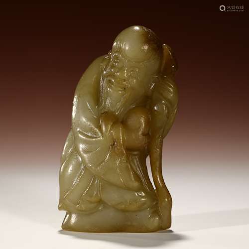 Ancient Jade longevity god