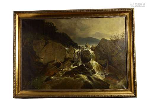 Landscape of European Oil Painting