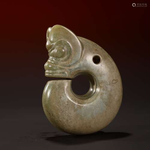 Ancient Jade Pig Dragon