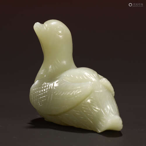 Ancient jade bird