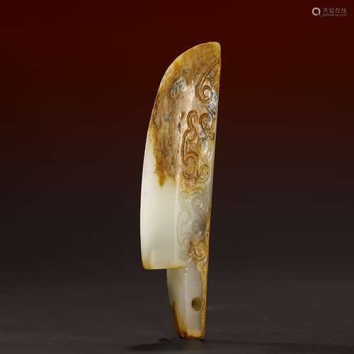 Ancient White Jade Sword