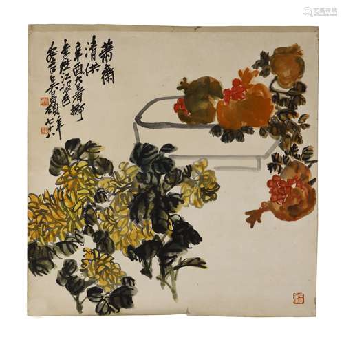 Wu Changshuo flowers