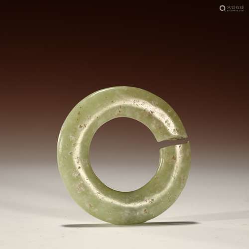 Ancient jade earrings