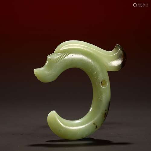 Ancient jade dragon accessories