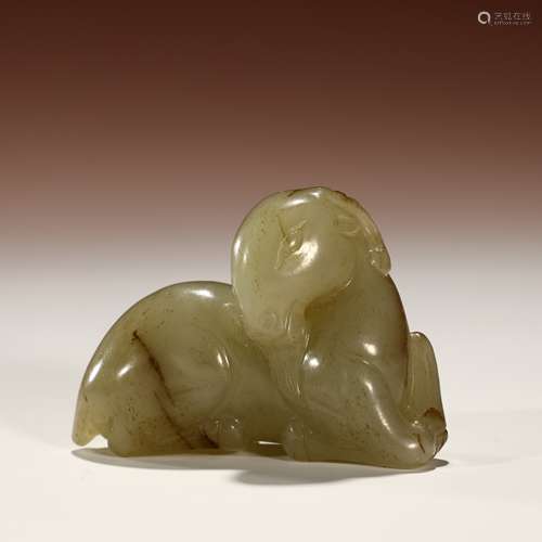 Ancient jade sheep