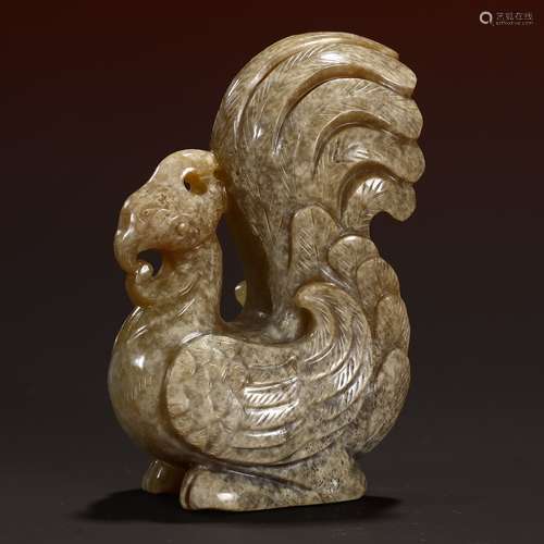 Ancient jade phoenix bird