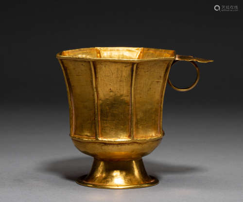 Gold Cup of Song Dynasty in China
