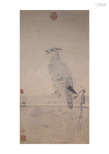Ming anonymous Imperial Eagle drawing this lens