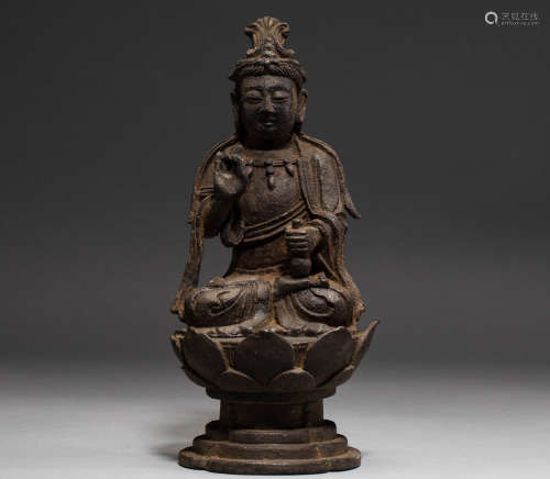 Chinese Bronze Buddha statue of liao Dynasty