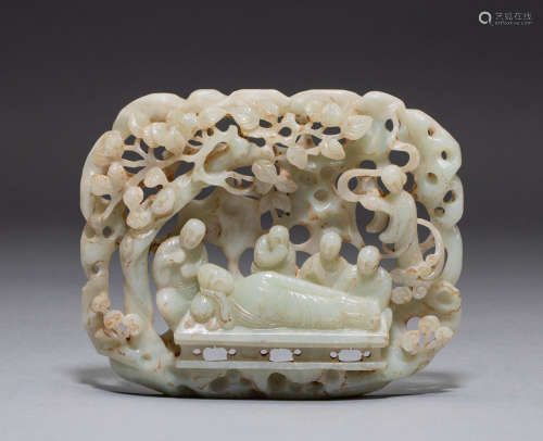 Hetian Jade pendants of The Song Dynasty of China