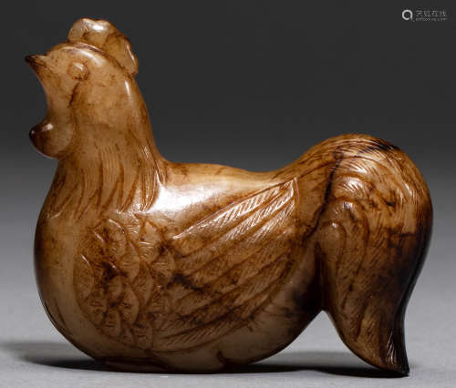 Hetian Jade Chicken in Song Dynasty of China