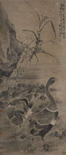 LI SHAN (ATTRIBUTED TO 1686-1756), GOOSE