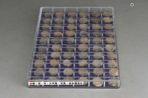 A GROUP OF  60 STAMP SEALS