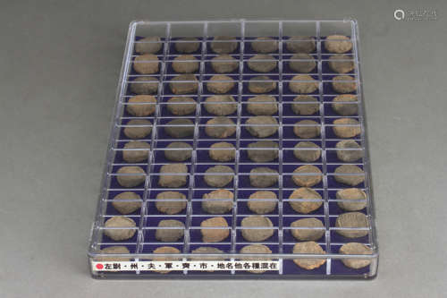 A GROUP OF  60 STAMP SEALS