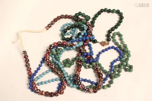 Five Beads Necklaces
