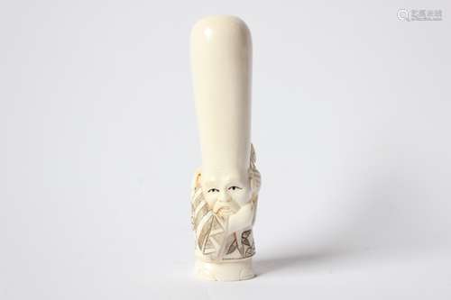 Japanese Bone Carved Figurine