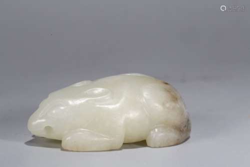 Chinese Jade Carved Rabbit