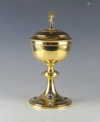 Antique Russian Gilt Silver Chalice