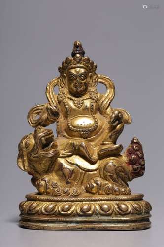 Chinese Gilt Bronze Buddha