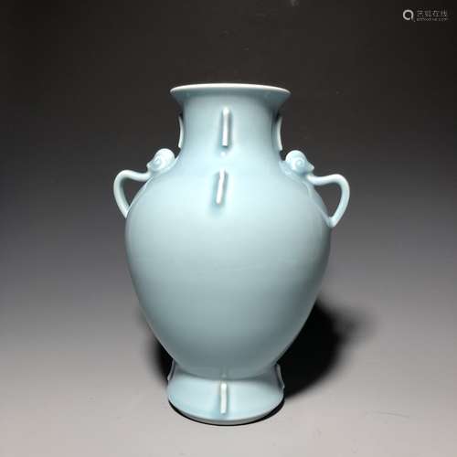 Chinese Glazed Porcelain Vase,Mark