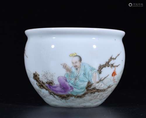 Chinese Famille Rose Porcelain Jar