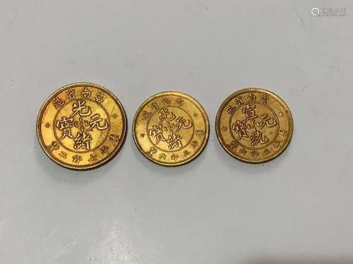 Three Chinese Coins