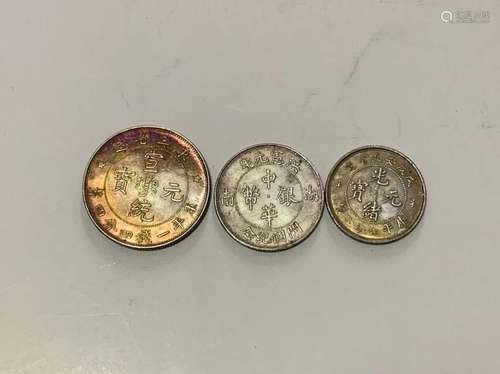 Three Chinese Coins