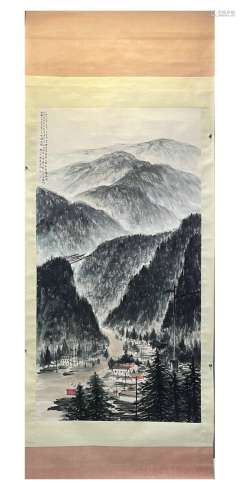 Ink Painting Of Landscape - Fu Baoshi, China