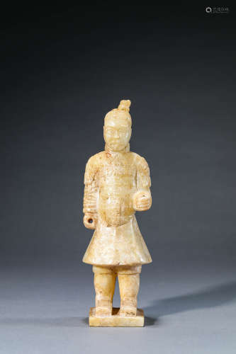 A Chinese Jade Figure Ornament