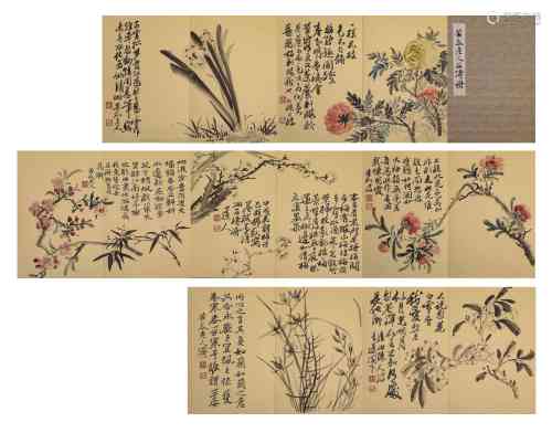 A Chinese Scroll Painting by Shi Tao