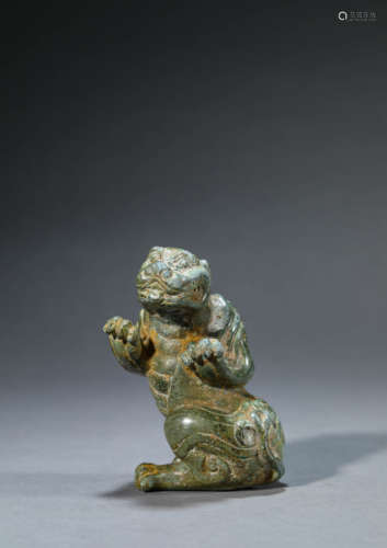 A Chinese Bronze Beast