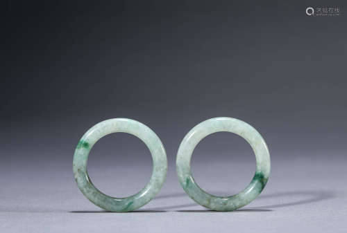 A Pair of Chinese Jade Ornaments