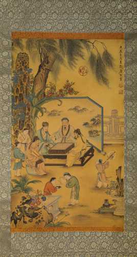 A Chinese Scroll Painting by Tang Yin