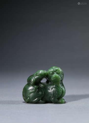 A Chinese Jade Beast