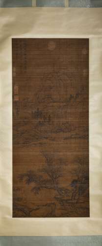 A Chinese Scroll Painting by Shen ZHou