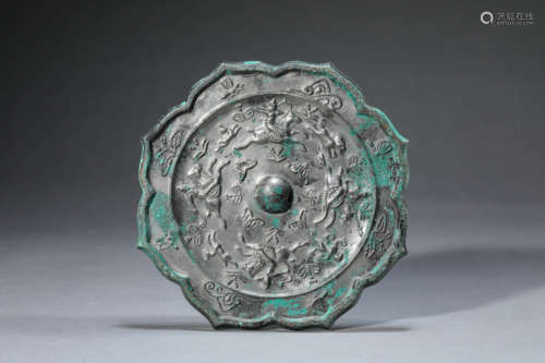 A Chinese Bronze Mirror