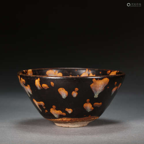 CHINA JIZHOU WARE TEA BOWL, SONG DYNASTY