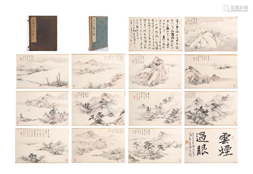 CHINESE SUBANG PAINTING AND CALLIGRAPHY