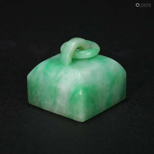 CHINESE JADE SEAL, QING DYNASTY