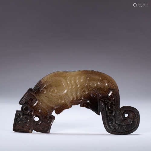 CHINA HETIAN JADE BEAST PEI,  SPRING AND AUTUMN PERIOD