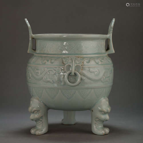 CHINESE HUTIAN WARE INCENSE BURNER, SONG DYNASTY