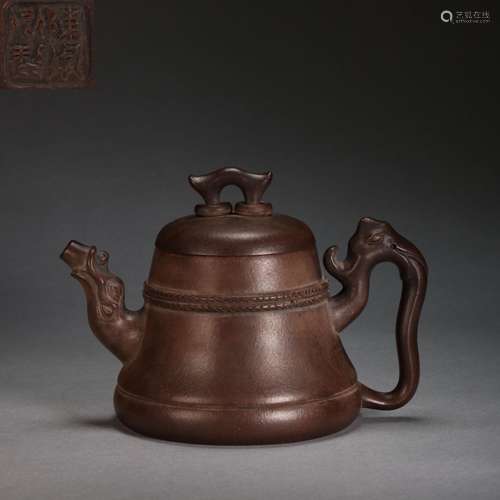 CHINESE ZISHA POT, MING DYNASTY BY CHEN YONG QING