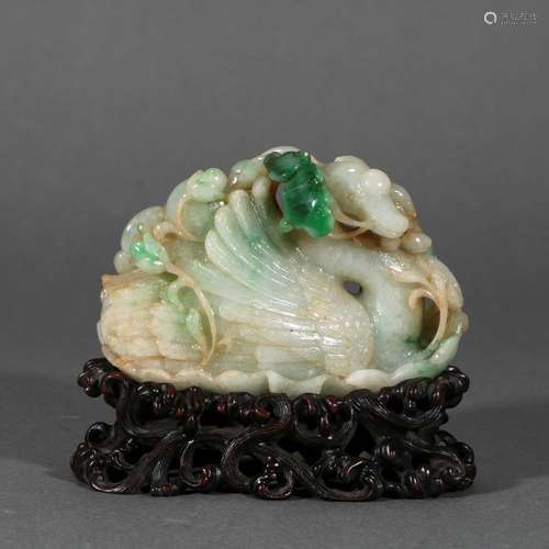 Hard Jade Ornament, China