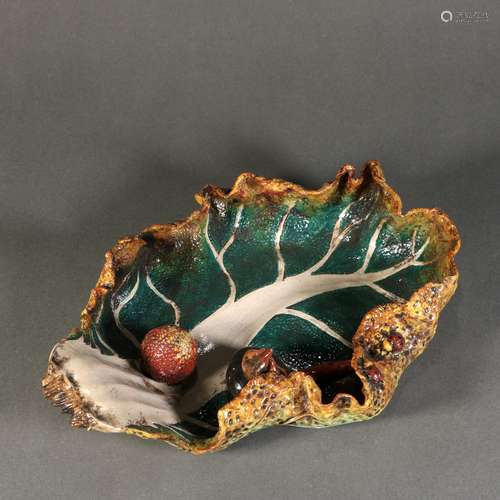 Porcelain Fruit Dish, China