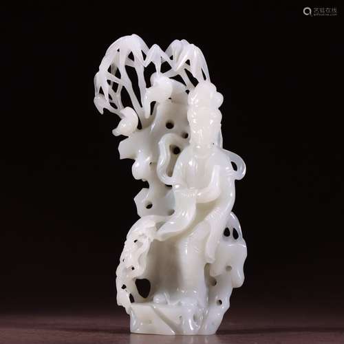 Hetian Jade Guanyinornament
, China