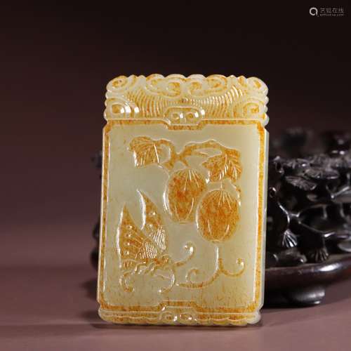 Hetian Jade Tablet
, China