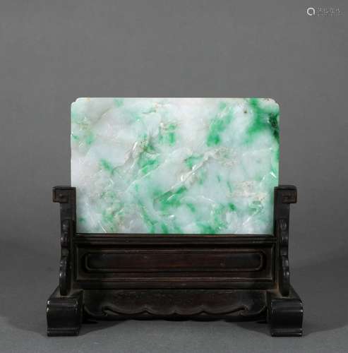 Hard Jade Screen, China