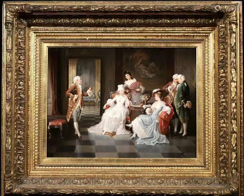 19Th Century Oil Painting