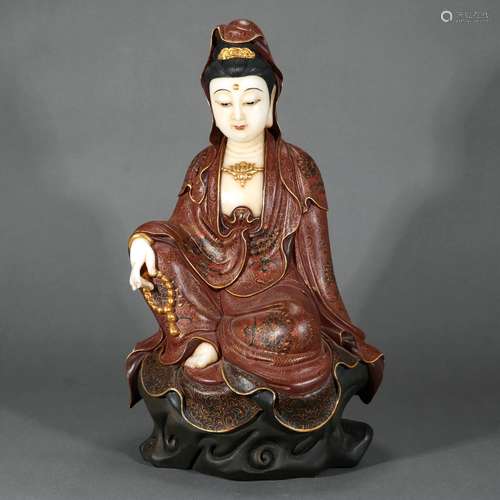 Han Dynasty White Jade Guanyin, China