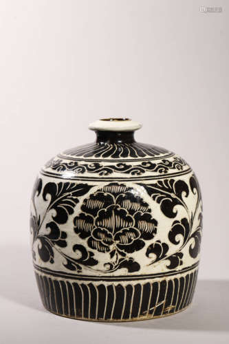 Cizhou Kiln Ovoid Jar